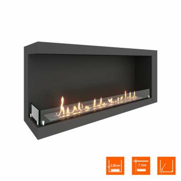 Fireplace Steelheat ONE 1200 левый Стекло 