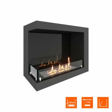 Fireplace Steelheat ONE 700 левый Стекло Стемалит 