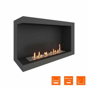 Fireplace Steelheat ONE 900 левый Стандарт 