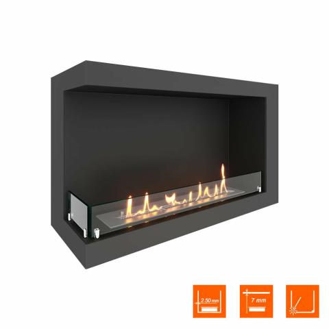 Fireplace Steelheat ONE 900 левый Стекло 