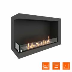 Fireplace Steelheat ONE 900 левый Стекло