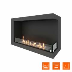 Fireplace Steelheat ONE 900 правый Стекло