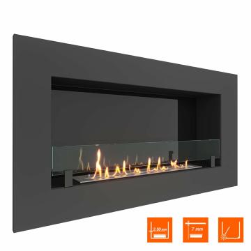 Fireplace Steelheat GRAND 1200 Стекло Стемалит 