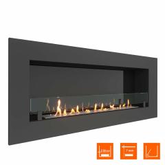 Fireplace Steelheat GRAND 1500 Стекло Стемалит