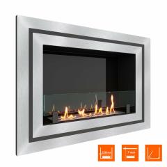 Fireplace Steelheat GRAND-D 900 Стекло Стемалит
