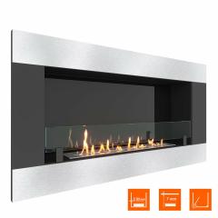 Fireplace Steelheat GRAND-H 1200 Стекло Стемалит
