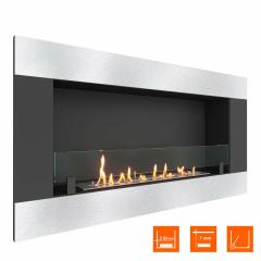 Fireplace Steelheat GRAND-H 1200 Стекло