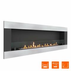 Fireplace Steelheat GRAND-H 1800 Стекло