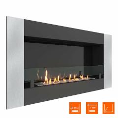 Fireplace Steelheat GRAND-V 1200 Стекло Стемалит