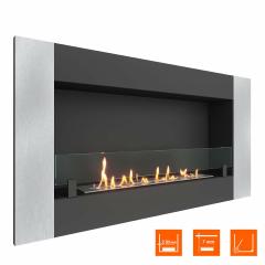 Fireplace Steelheat GRAND-V 1200 Стекло