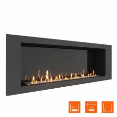 Fireplace Steelheat LONG 1500 XL Стемалит