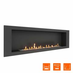 Fireplace Steelheat LONG 1800 Стандарт