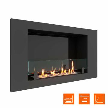 Fireplace Steelheat LONG 900 Стекло Стемалит 