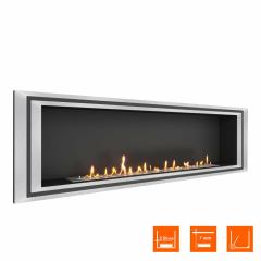 Fireplace Steelheat LONG-D 1800 Стандарт