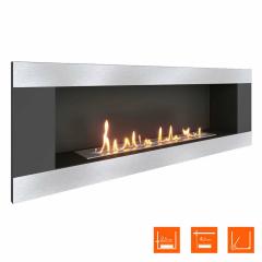 Fireplace Steelheat LONG-H 1200 Small Стандарт