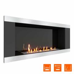 Fireplace Steelheat LONG-H 1200 Стемалит