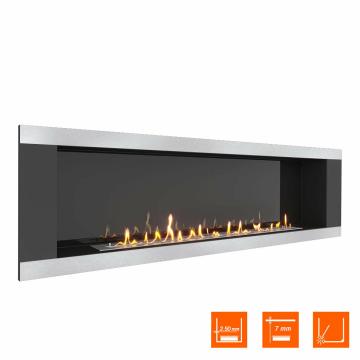 Fireplace Steelheat LONG-H 1800 Стемалит 