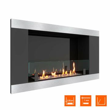 Fireplace Steelheat LONG-H 900 Стекло Стемалит 