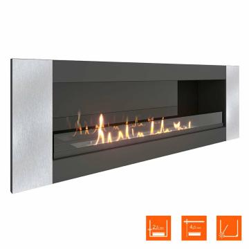 Fireplace Steelheat LONG-V 1200 Small Стекло Стемалит 