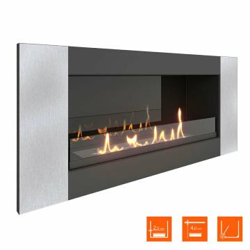 Fireplace Steelheat LONG-V 900 Small Стекло Стемалит 