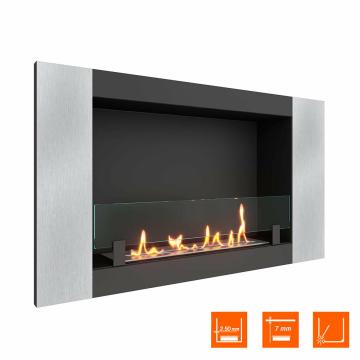 Fireplace Steelheat LONG-V 900 Стекло 