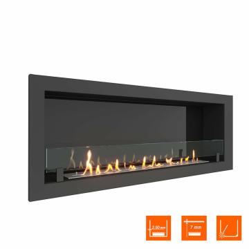 Fireplace Steelheat ONE 1400 Стекло Стемалит 