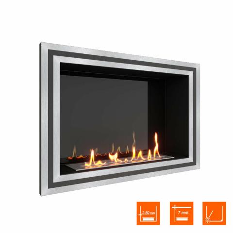 Fireplace Steelheat ONE-D 800 Стемалит 