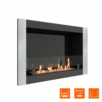 Fireplace Steelheat ONE-V 800 Стекло Стемалит 