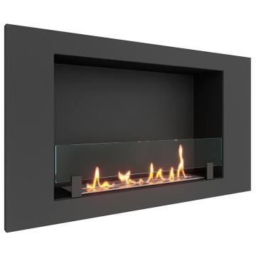 Fireplace Steelheat LONG 900S с защитным стеклом 