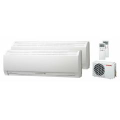 Air conditioner Toshiba RAS-10NKHP-E x2/RAS-M18UAH-E5