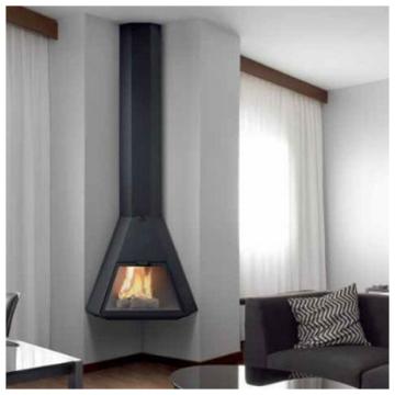 Fireplace Traforart Arion подвесной черный 