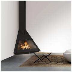 Fireplace Traforart Foxi подвесной черный