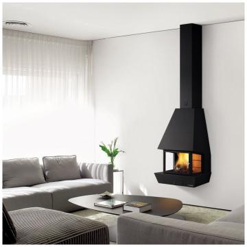 Fireplace Traforart Rac со стеклом пристенный 