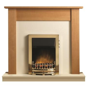 Fireplace Valor Medway Mantle Set Oak 