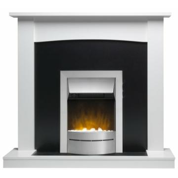 Fireplace Valor Teviot lite 15 Suite White 