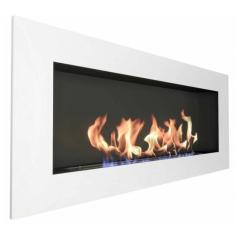 Fireplace Zefire Elliot 1500 с белой рамкой