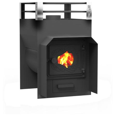 Fireplace Жара Экстра 400 У с дверкой со стеклом 