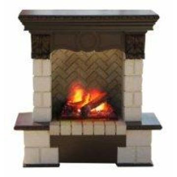 Fireplace Dimplex Casset 400 Pierre Luxe 