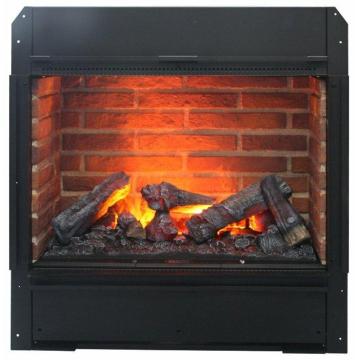 Hearth Dimplex Engine 600 с кирпичной кладкой 