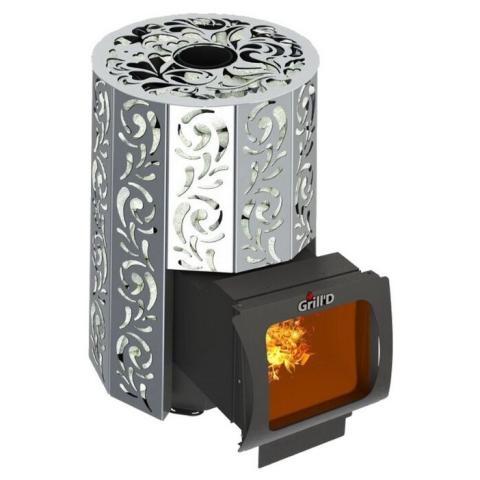 Stove Grill'D Violet Steel Long Window Max Pro 