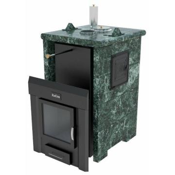 Stove ИзиСтим Сочи-М2 в трёхстороннем кожухе из змеевика 