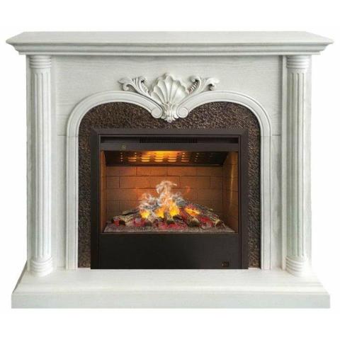 Fireplace RealFlame April WT 3D Helios 
