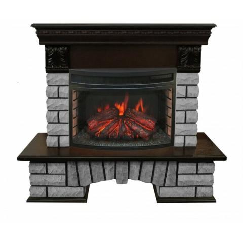 Fireplace RealFlame Country Lux Rock 25 AO Firefield 25 S IR 
