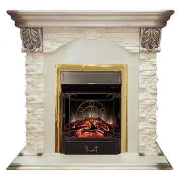 Fireplace RealFlame Dublin Lux WT Majestic LUX BR S 