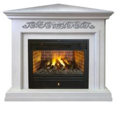 Fireplace RealFlame Leticia Corner 26 Novara 3D