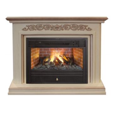 Fireplace RealFlame Leticia WT b Novara 26 3D 