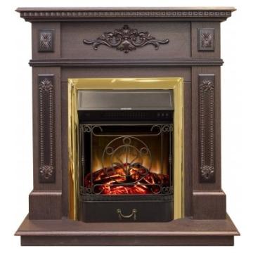 Fireplace RealFlame Lilian DN Majestic Brass S 