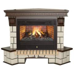 Fireplace RealFlame Stone 26 Corner Novara 26 3D