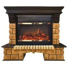 Fireplace RealFlame Stone Brick Moonblaze Lux