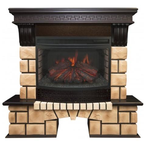 Fireplace RealFlame Stone Brick 25 AO Firefield 25 S IR 